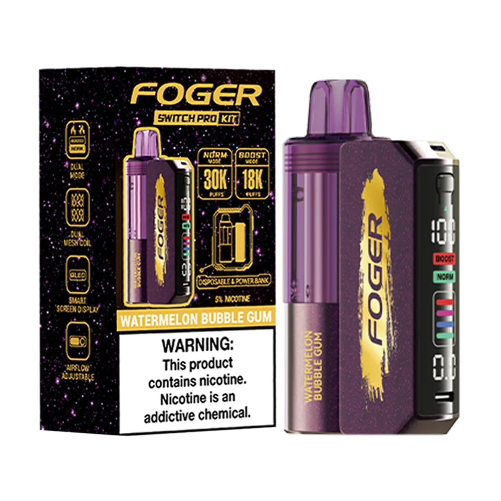 Watermelon Bubble Gum - Foger Switch Pro 30K Kit | Foger US
