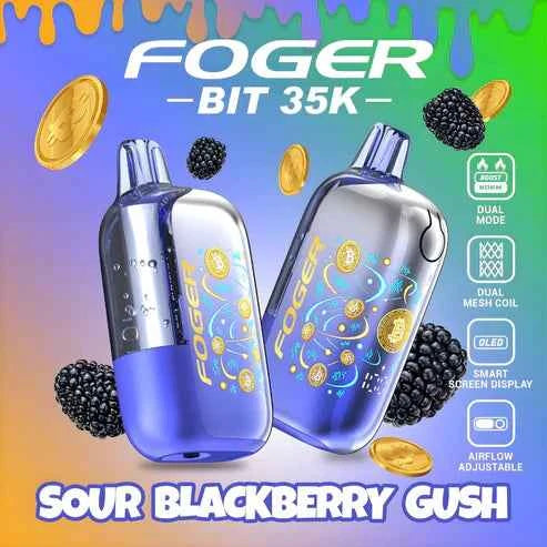 Sour Blackberry Gush - Foger Bit 35K | Foger US