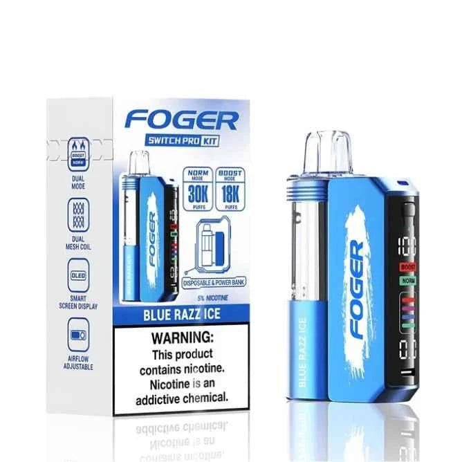 Blue Razz Ice - Foger Switch Pro 30K Kit | Foger US