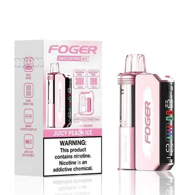 Juicy Peach Ice - Foger Switch Pro 30K Kit | Foger US