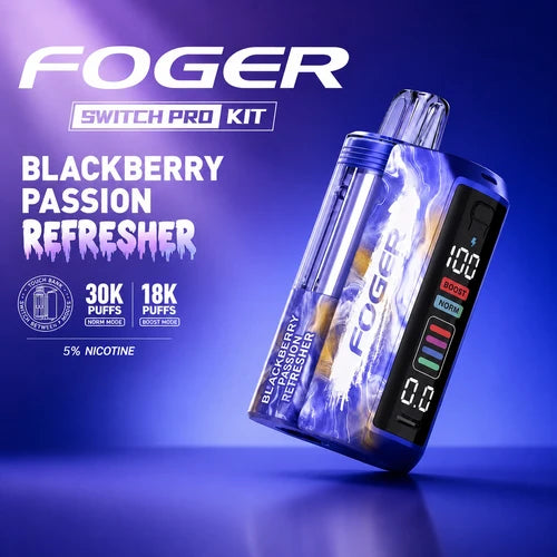 Blackberry Passion Refresher - Foger Switch Pro 30K Kit | Foger US