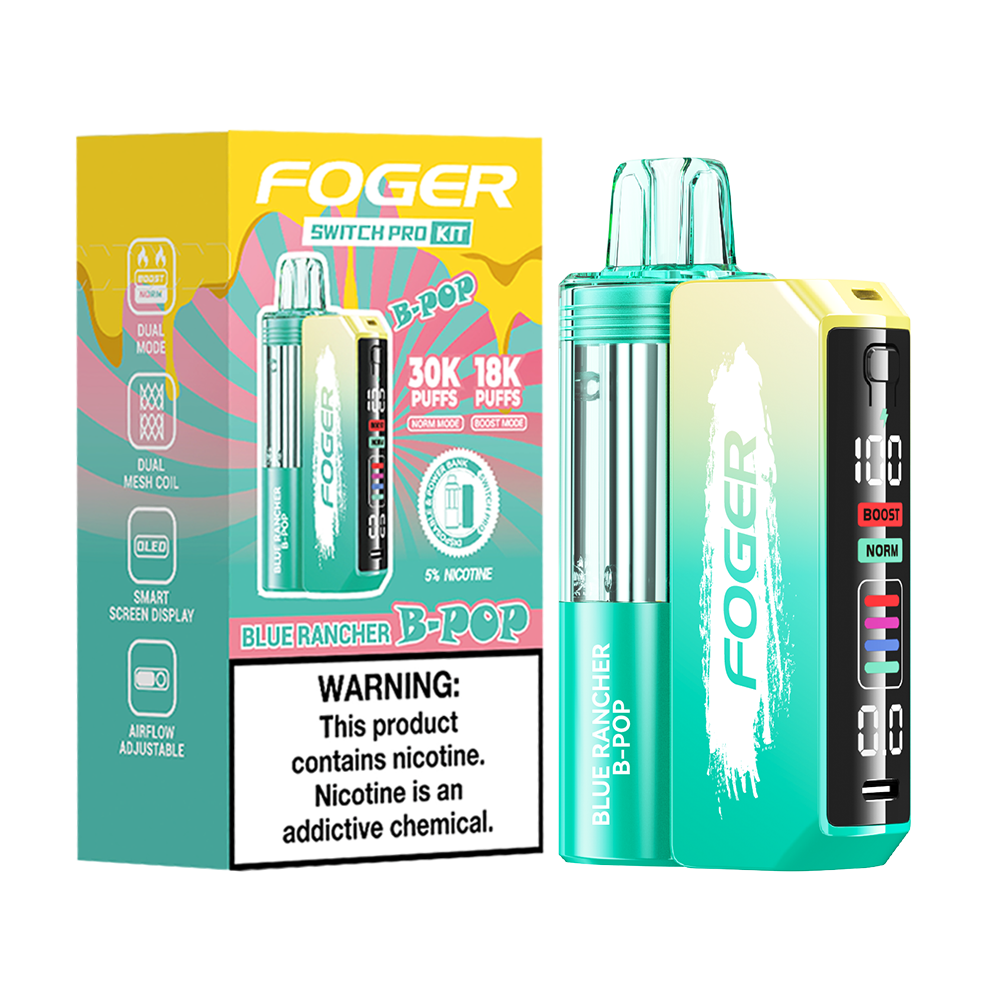 Blue Rancher Disposable Vape - Foger Switch Pro 30K Kit