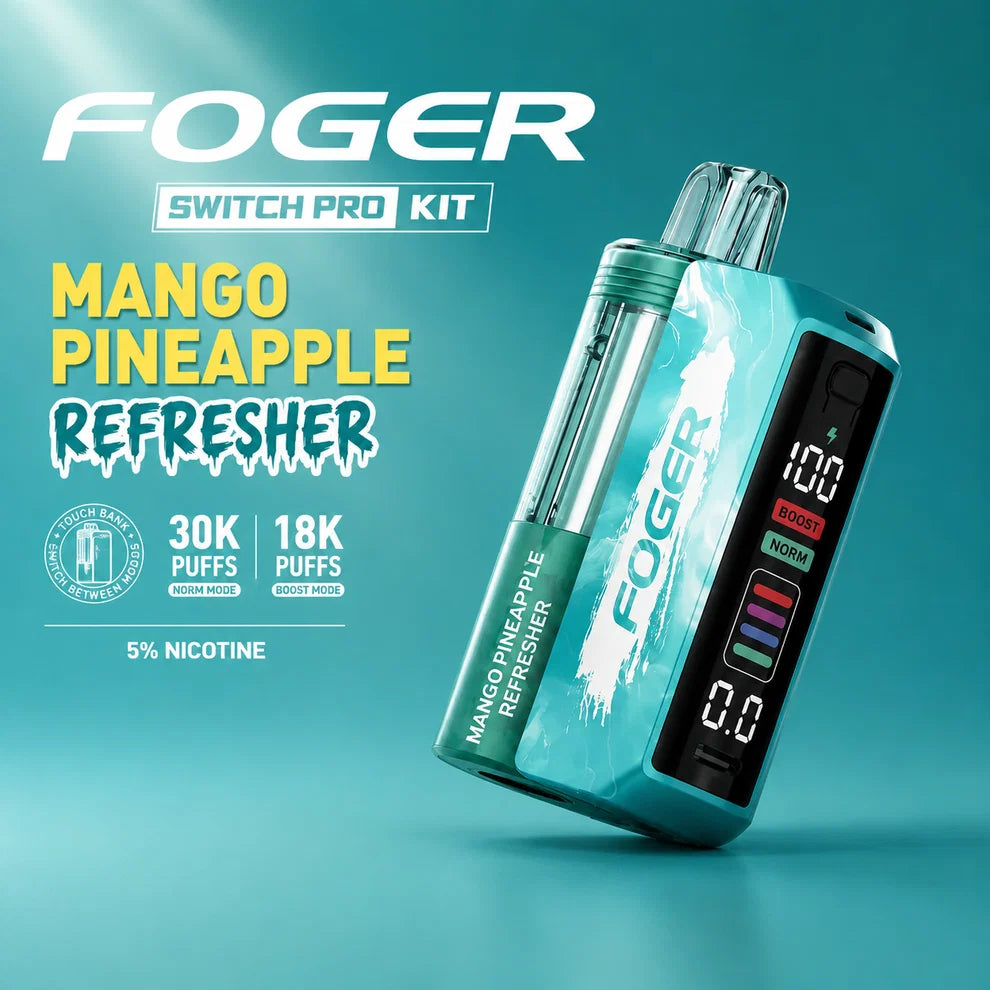 Mango Pineapple Refresher - Foger Switch Pro 30K Kit | Foger US