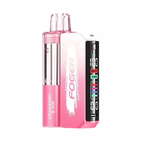 Strawberry B-Pop Disposable Vape - Foger Switch Pro 30K Kit