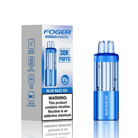 Blue Razz Ice - Foger Switch Pro 30K Pod | Foger US