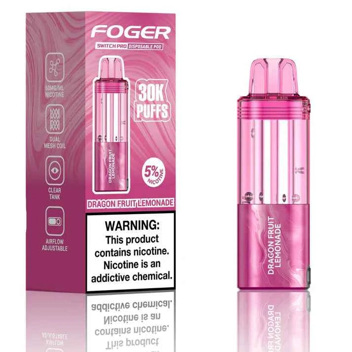 Dragon Fruit Lemonade - Foger Switch Pro 30K Pod | Foger US
