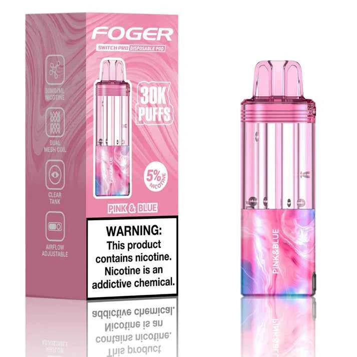 Pink & Blue - Foger Switch Pro 30K Pod | Foger US