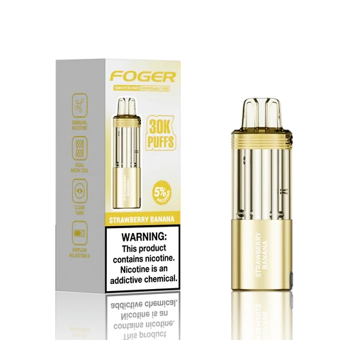 Strawberry Banana - Foger Switch Pro 30K Pod | Foger US