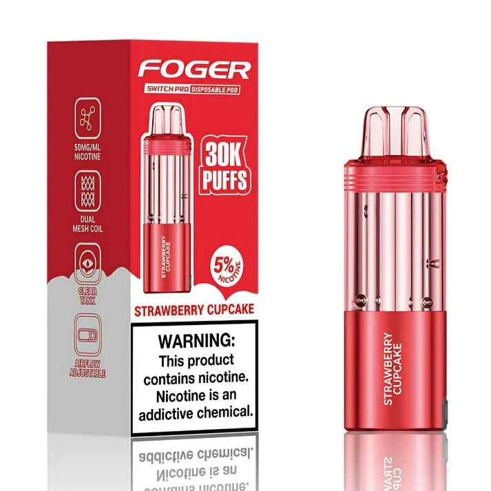 Strawberry Cupcake - Foger Switch Pro 30K Pod | Foger US
