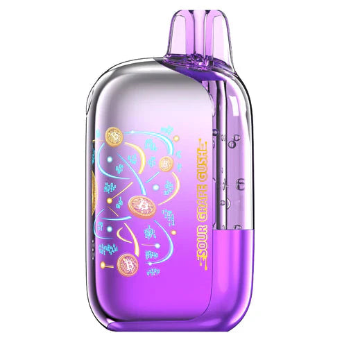 Sour Grape Gush Disposable Vape - Foger Bit 35k