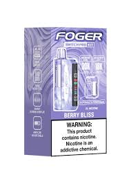 Berry Bliss Foger Switch Pro 30K Kit disposable vape packaging