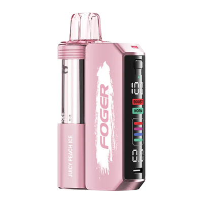 Juicy Peach Ice Disposable Vape - Foger Switch Pro 30K Kit