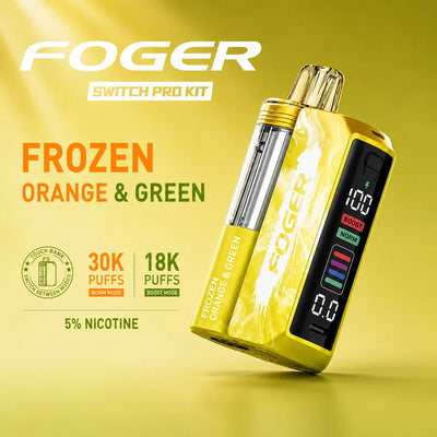 Frozen Orange & Green - Foger Switch Pro 30K Kit | Foger US
