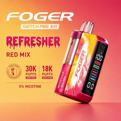 Red Mix Refresher - Foger Switch Pro 30K Kit | Foger US