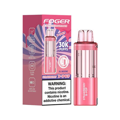 Strawberry B-Pop - Foger Switch Pro 30K Pod | Foger US