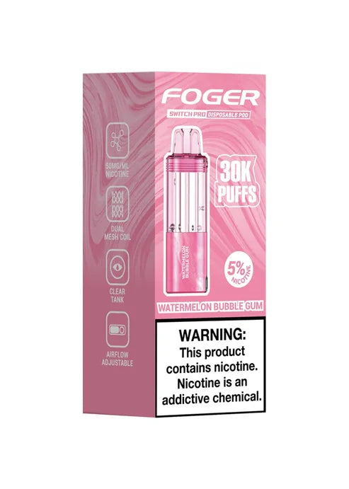 Watermelon Bubble Gum - Foger Switch Pro 30K Pod | Foger US